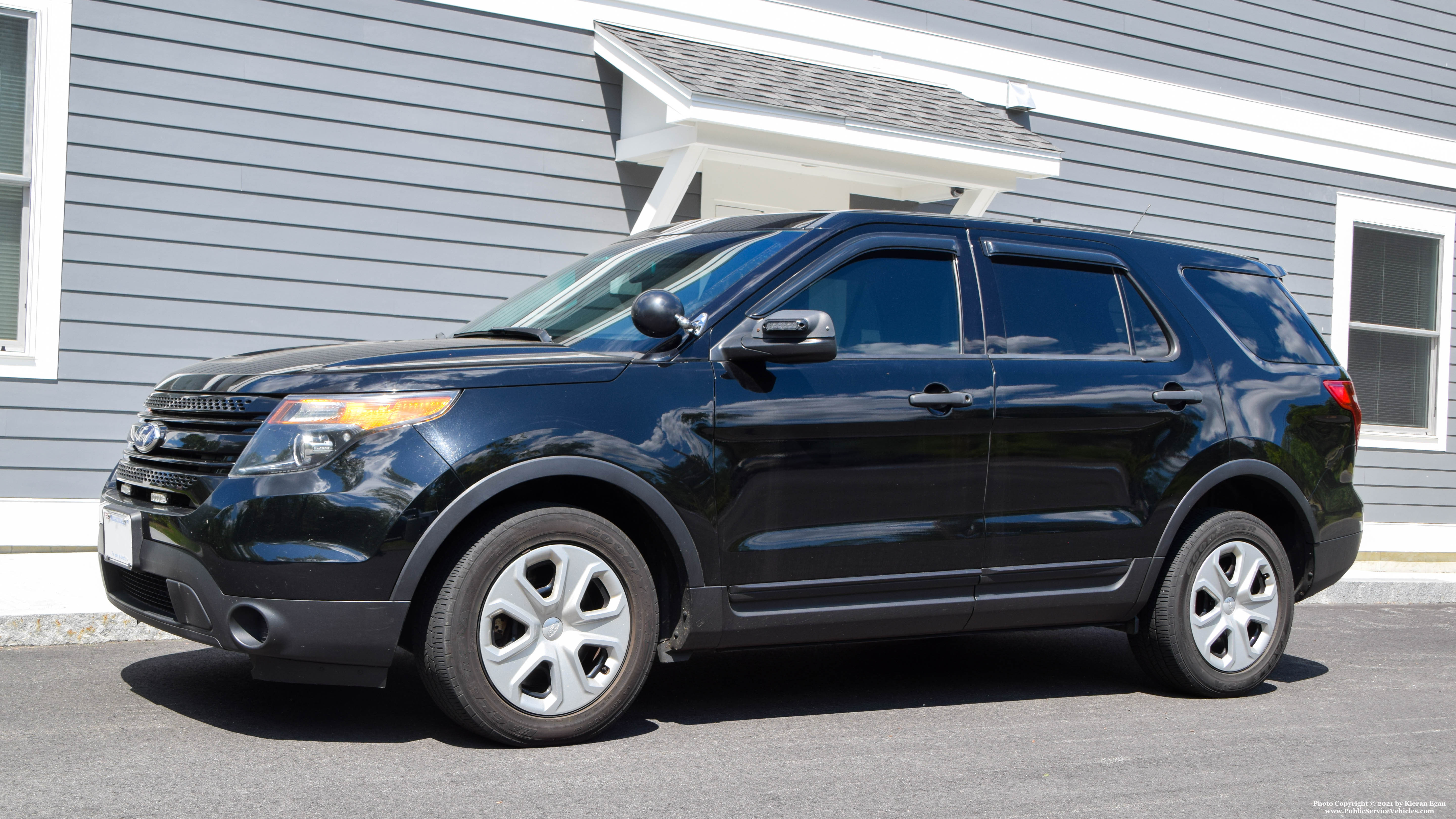 A photo  of Dighton Police
            Unmarked Unit, a 2014 Ford Police Interceptor Utility             taken by Kieran Egan