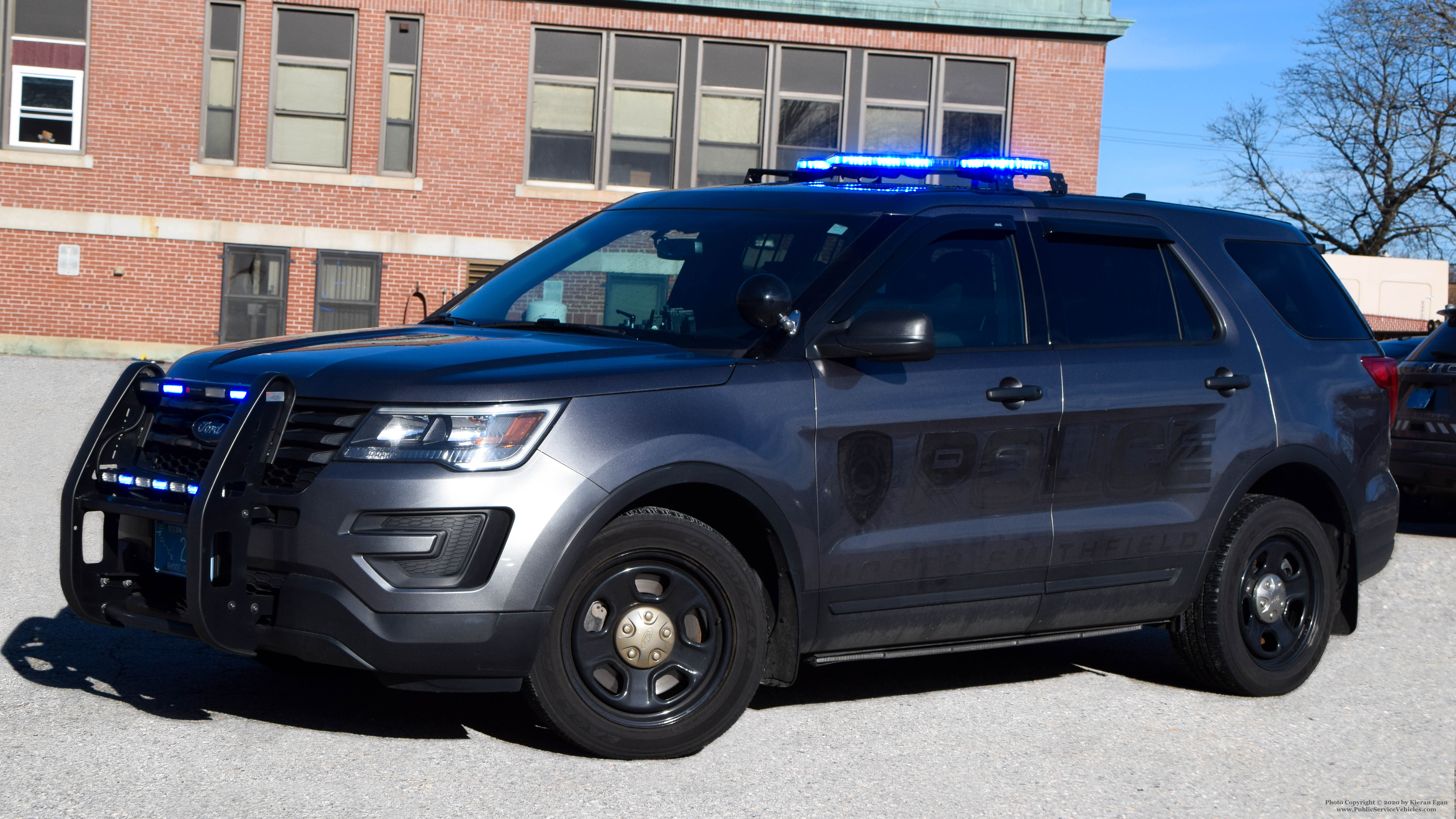 A photo  of North Smithfield Police
            Cruiser 200, a 2019 Ford Police Interceptor Utility             taken by Kieran Egan