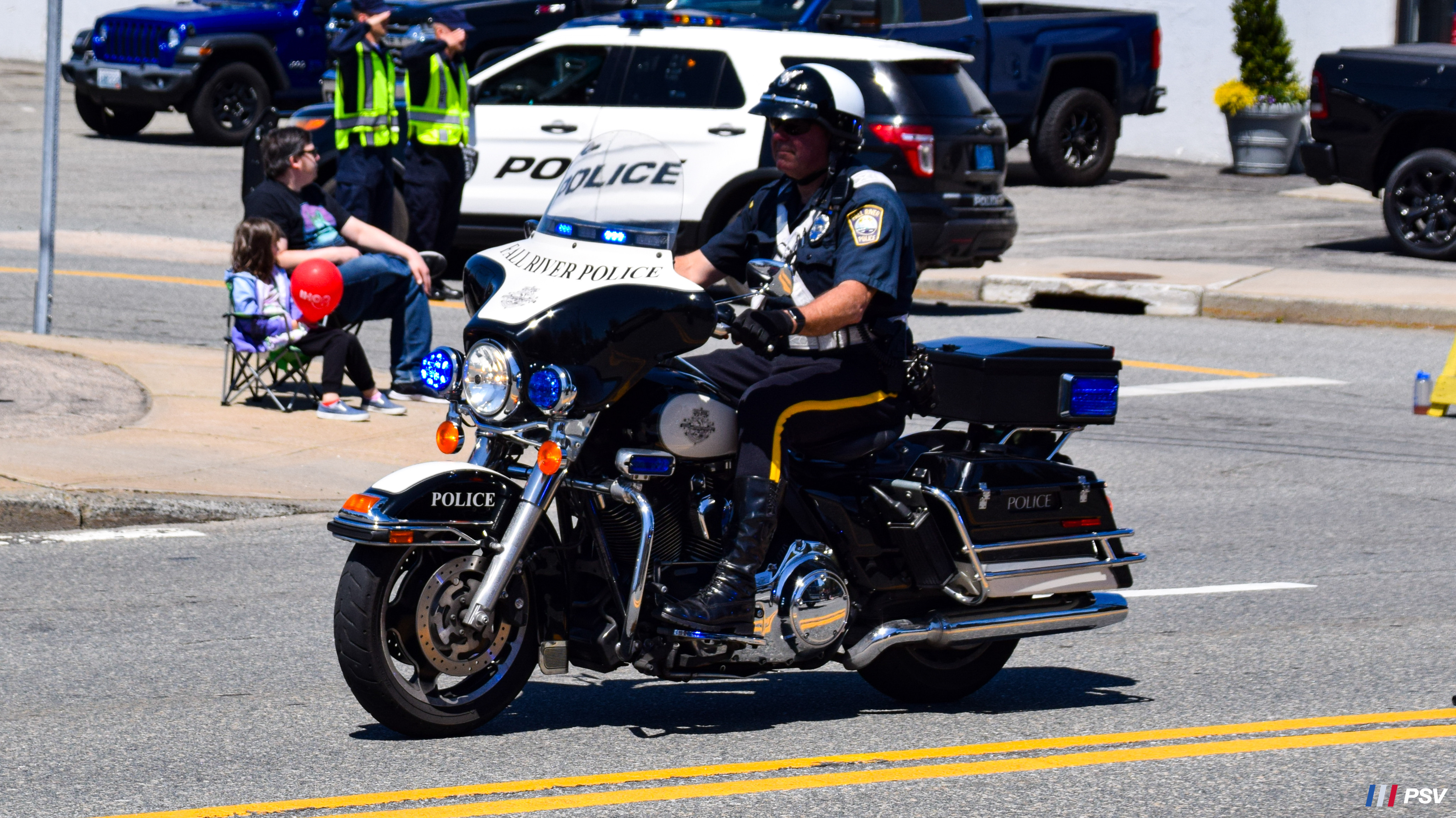 A photo  of Fall River Police
            Motorcycle 7, a 2011 Harley-Davidson Electra Glide             taken by Kieran Egan