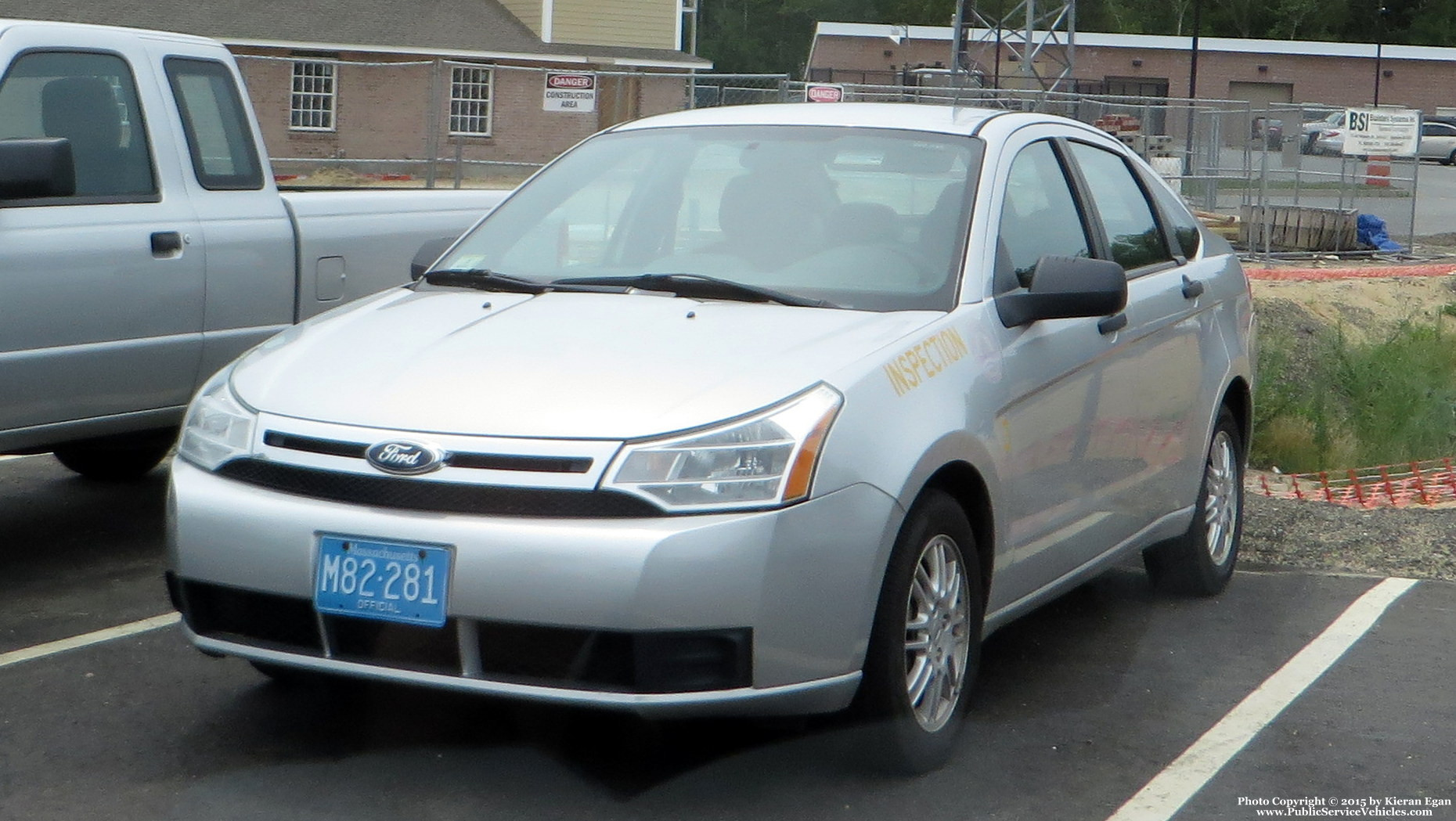 A photo  of Dennis Inspectional Services
            Car 3, a 2011 Ford Focus             taken by Kieran Egan