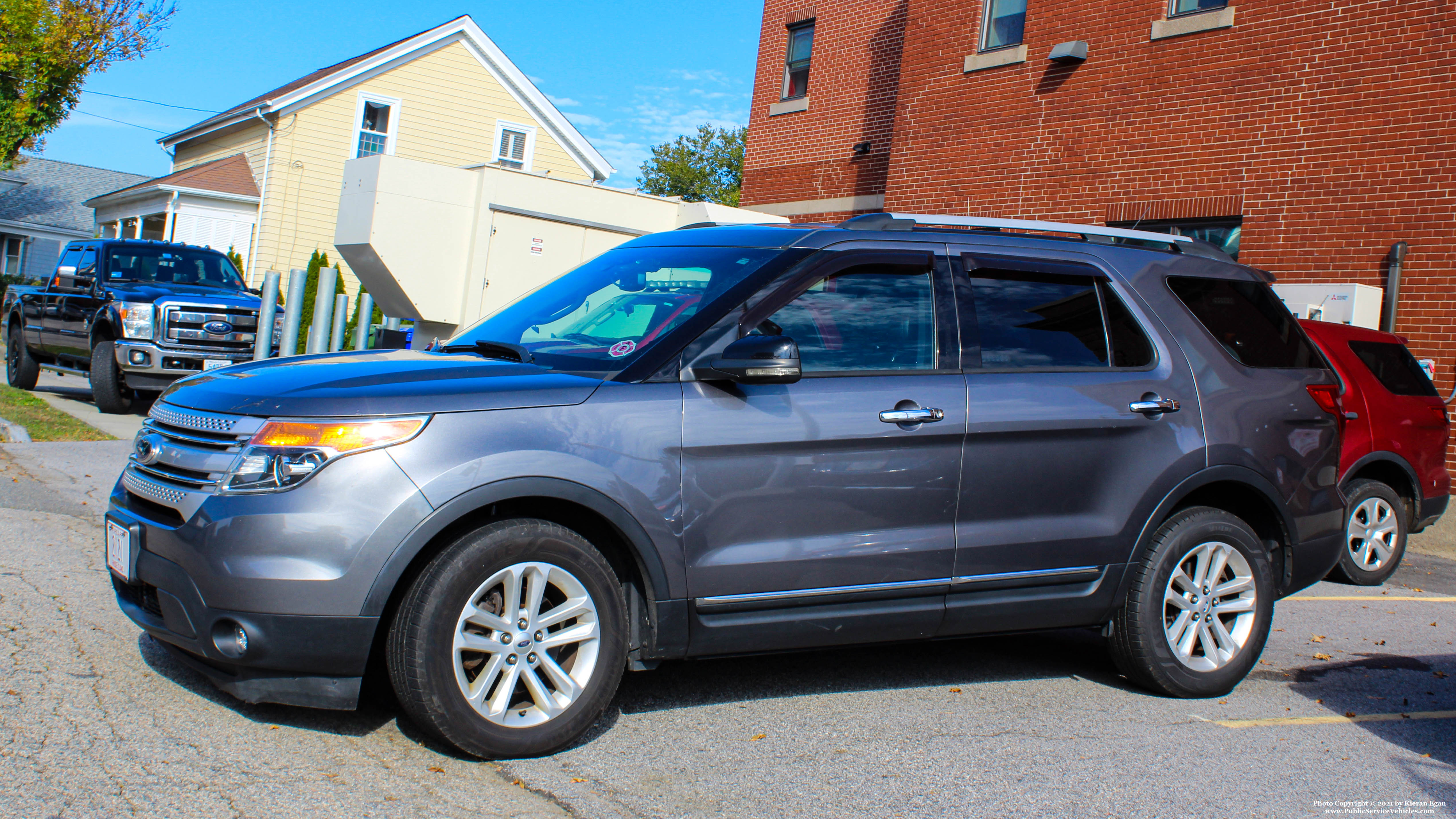 A photo  of East Providence Fire
            Car 21, a 2011-2015 Ford Explorer             taken by Kieran Egan