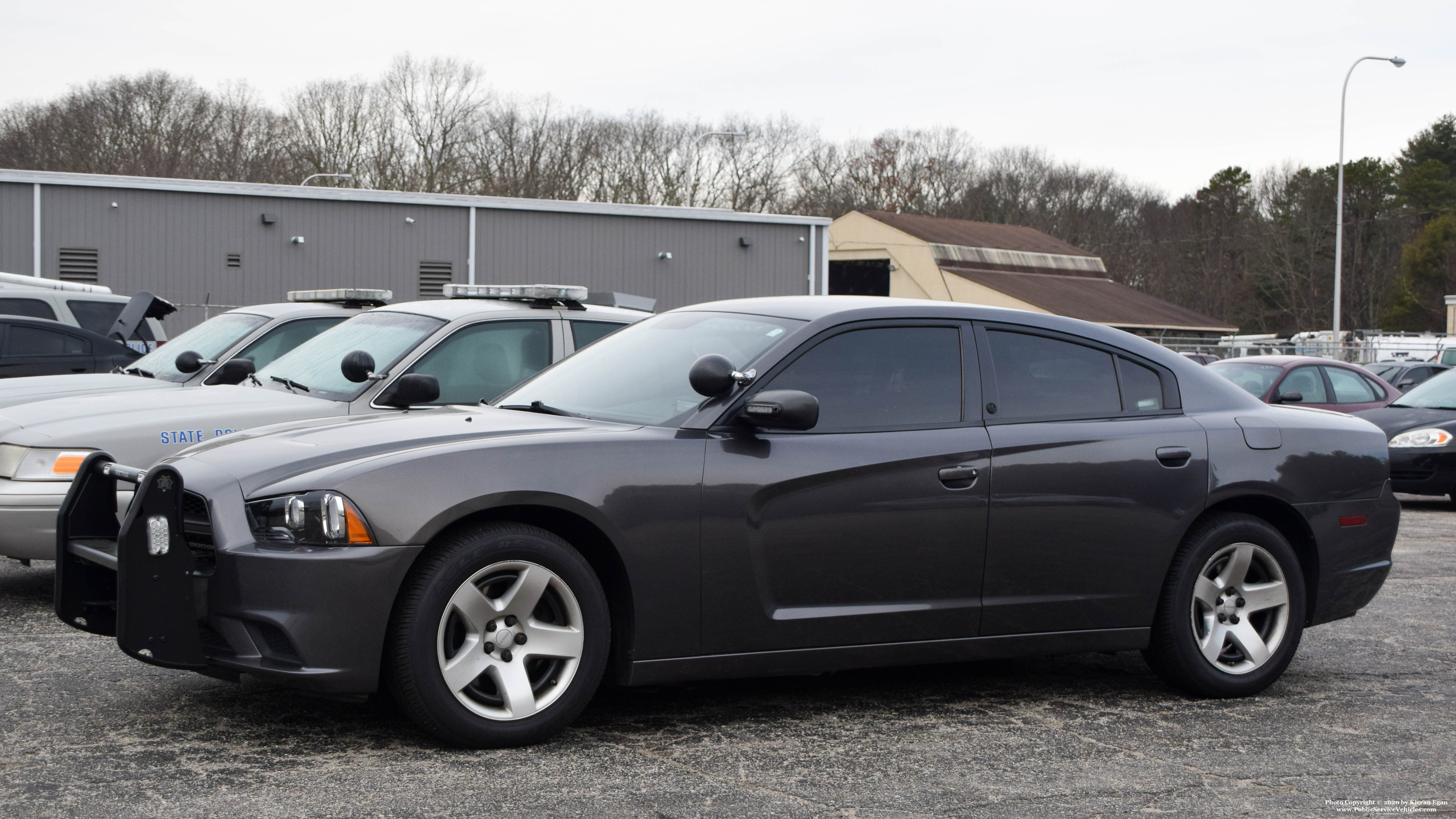 A photo  of Rhode Island State Police
            Cruiser 329, a 2013 Dodge Charger             taken by Kieran Egan