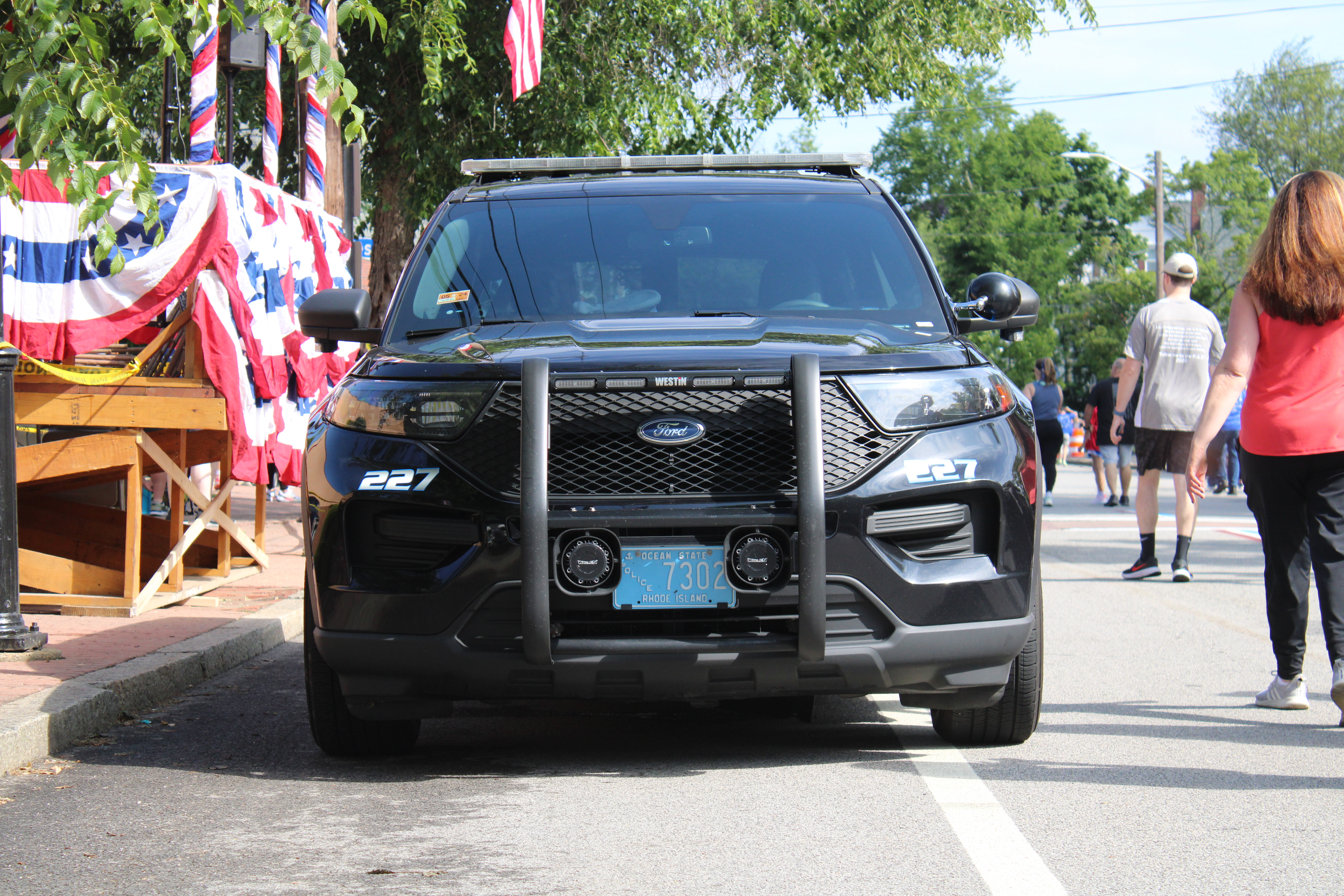 A photo  of Cranston Police
            Cruiser 227, a 2020 Ford Police Interceptor Utility             taken by @riemergencyvehicles