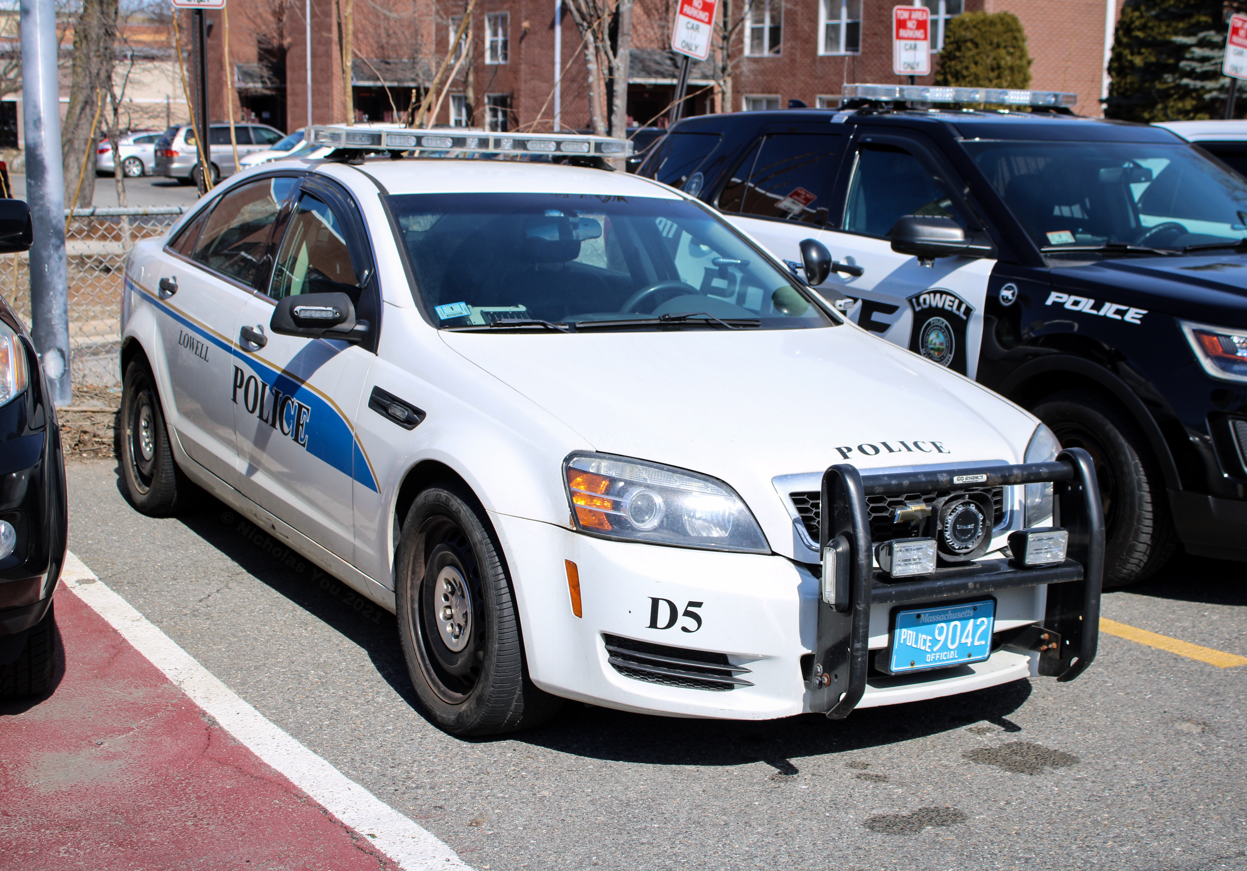 A photo  of Lowell Police
            Detail 5, a 2013 Chevrolet Caprice             taken by Nicholas You