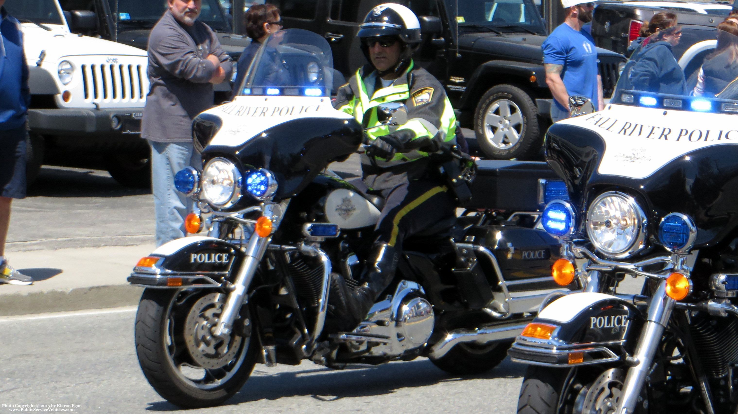A photo  of Fall River Police
            Motorcycle 4, a 2011 Harley-Davidson Electra Glide             taken by Kieran Egan