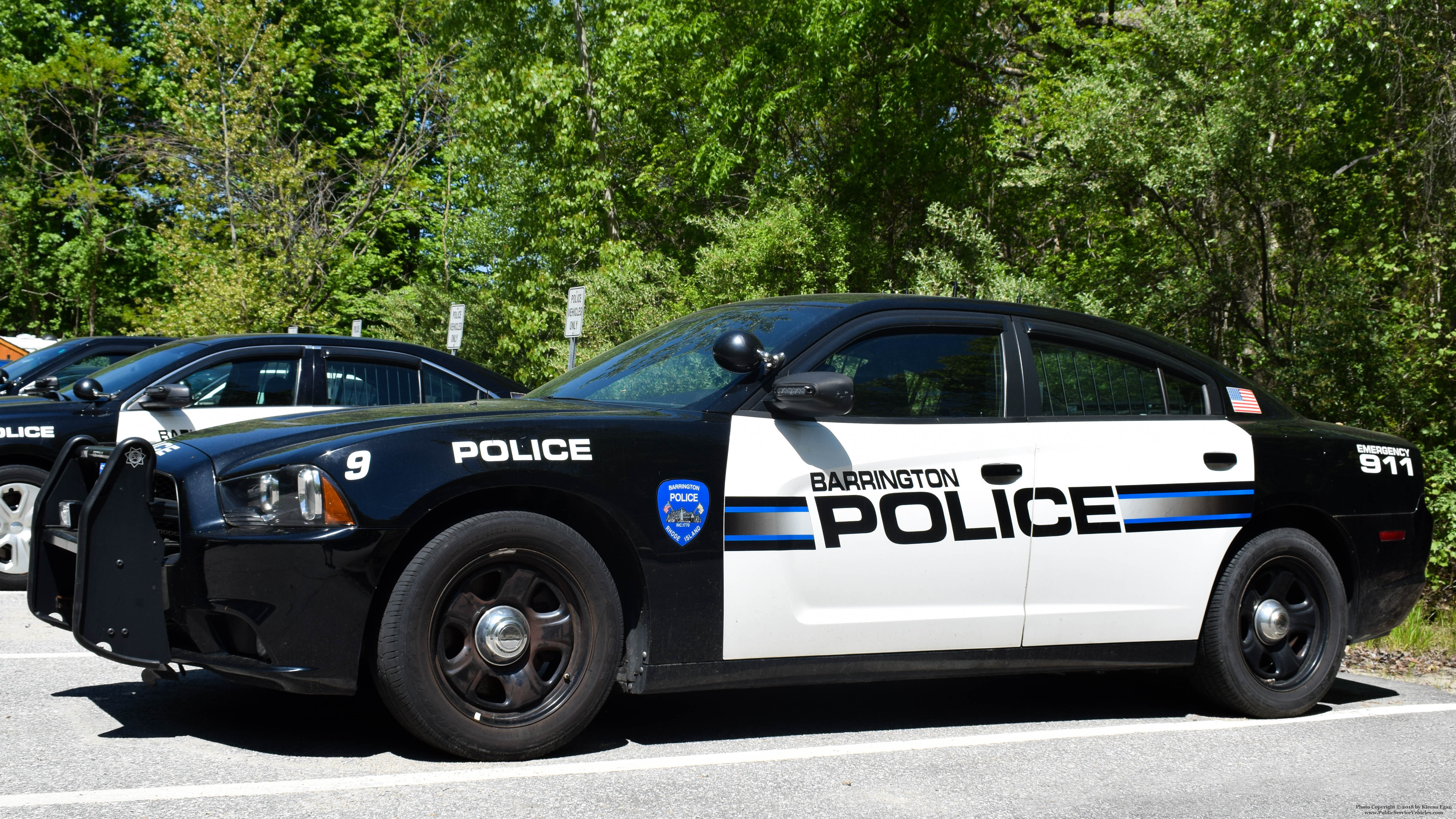 A photo  of Barrington Police
            Car 9, a 2014 Dodge Charger             taken by Kieran Egan