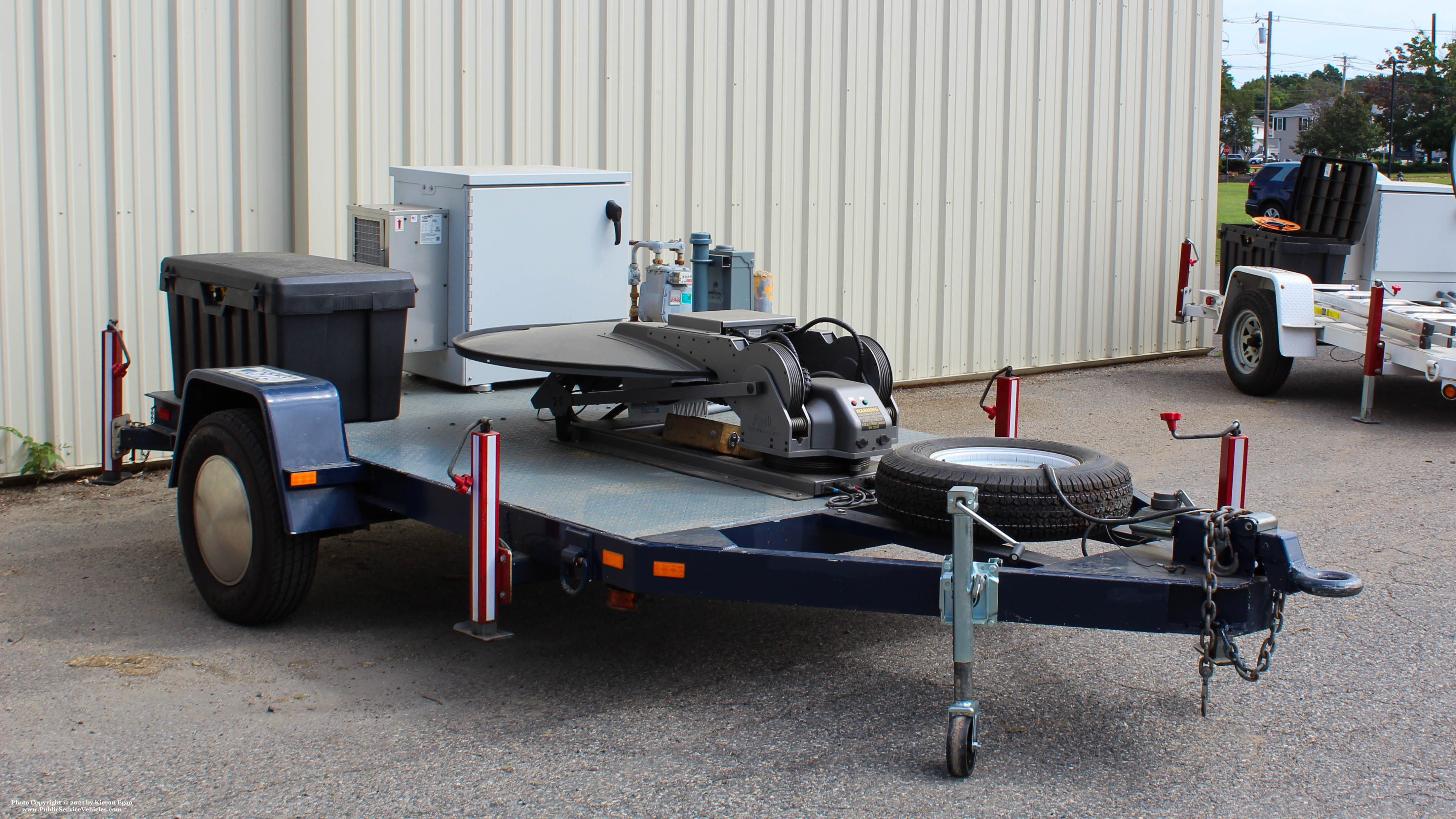 A photo  of Massachusetts State Police
            Command Post Trailer 2, a 1980-2010 Trailer             taken by Kieran Egan