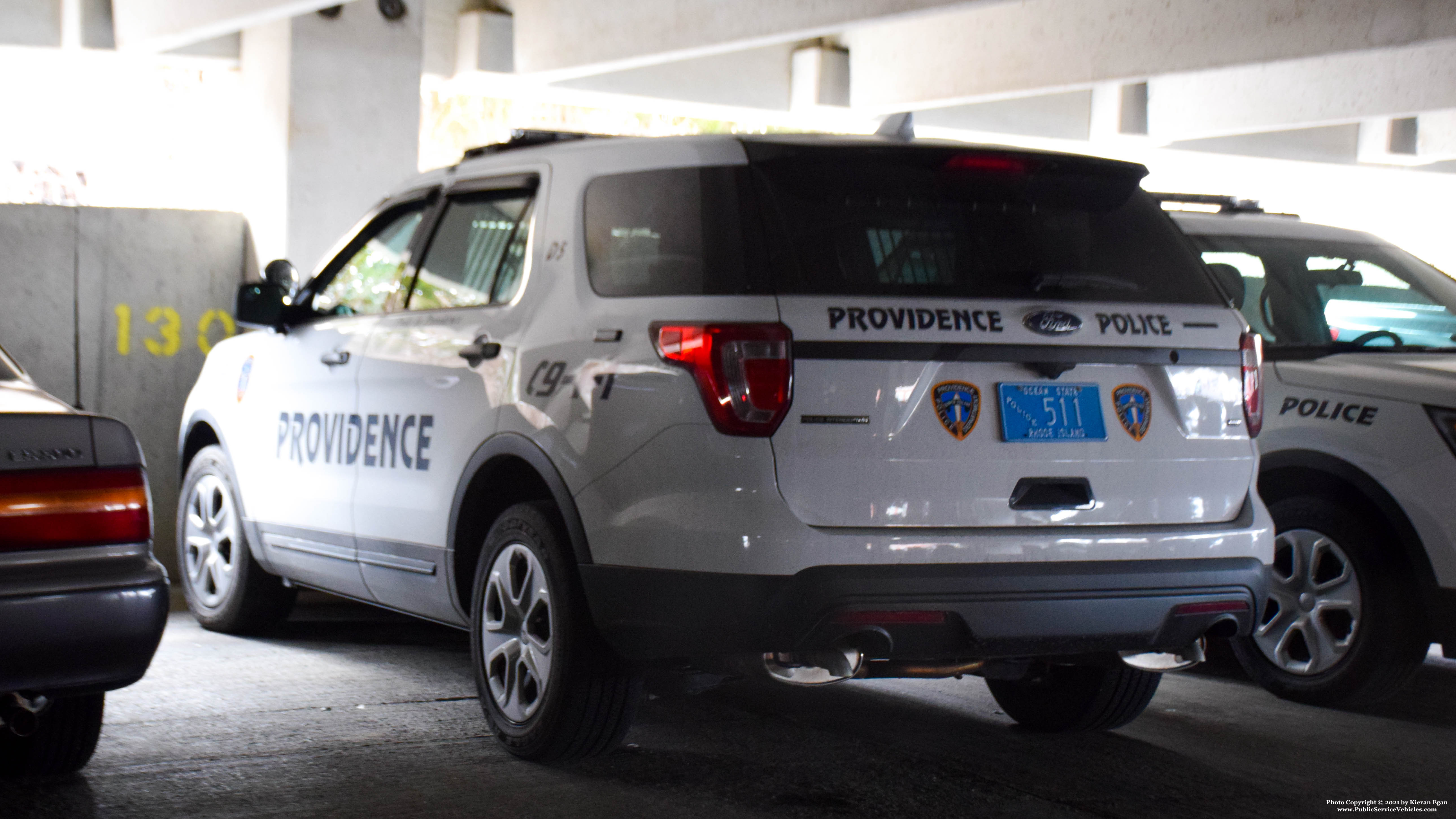 A photo  of Providence Police
            Cruiser 511, a 2017 Ford Police Interceptor Utility             taken by Kieran Egan