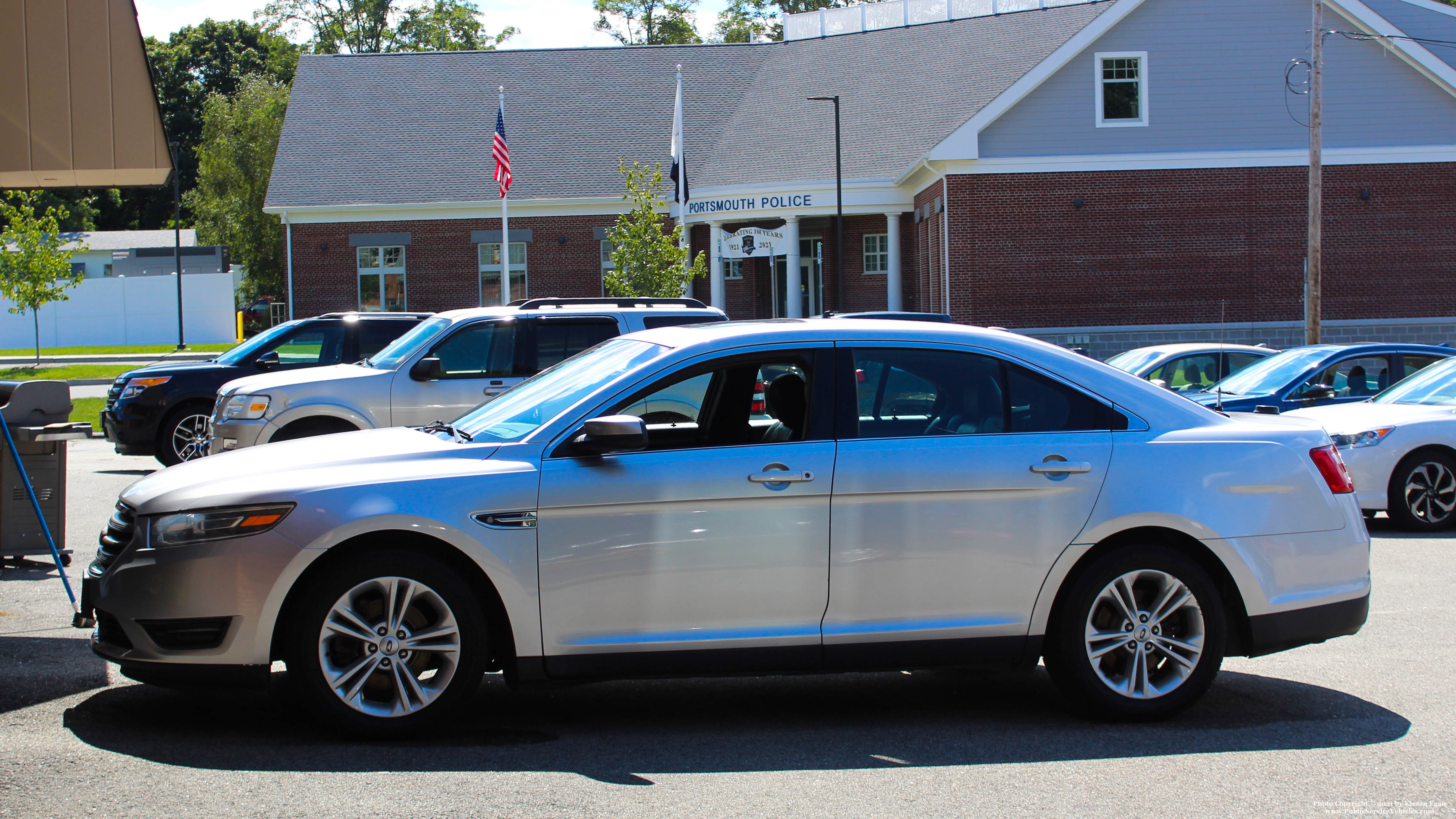 A photo  of Portsmouth Fire
            Car 1, a 2019 Ford Taurus             taken by Kieran Egan