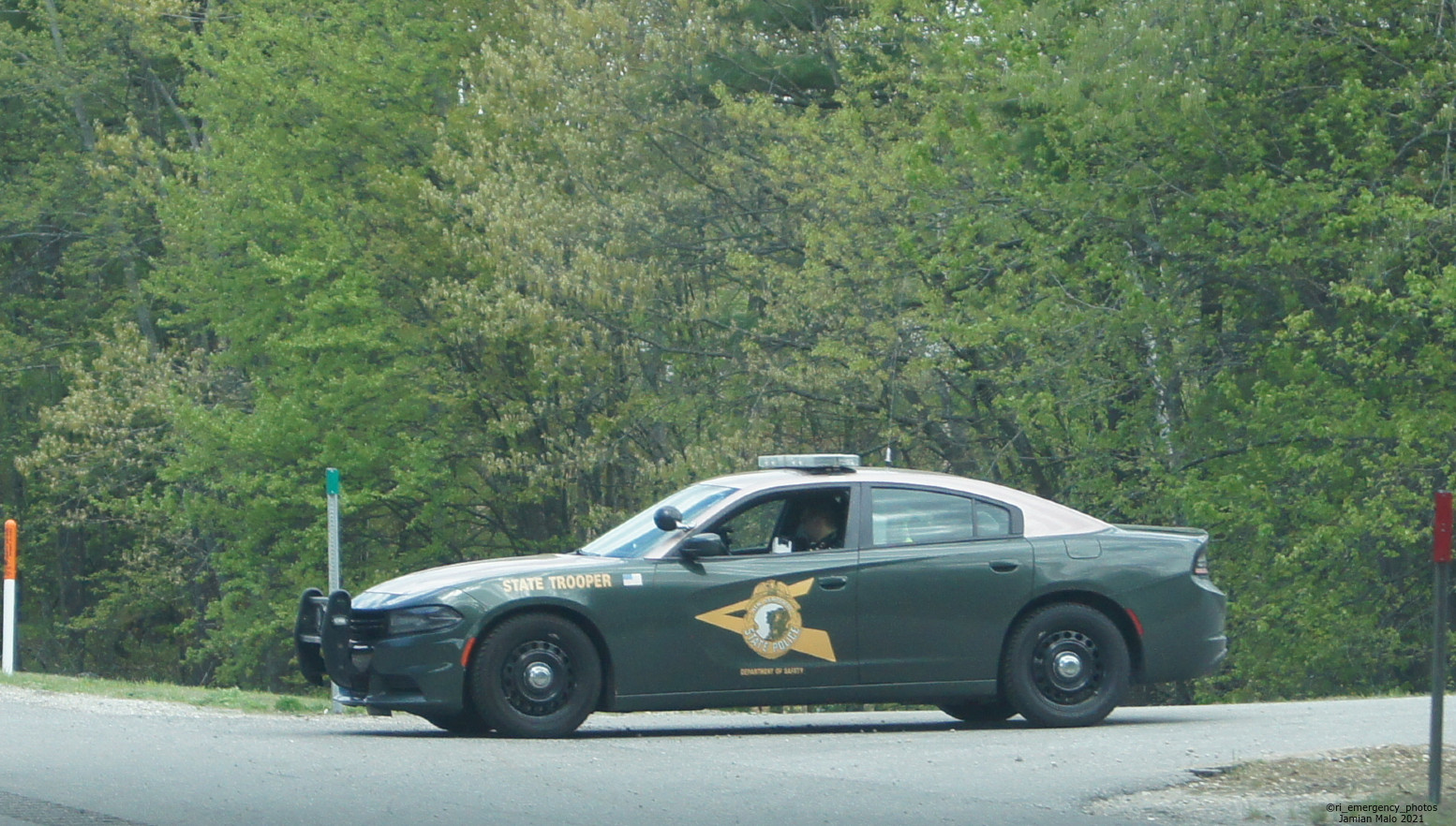 A photo  of New Hampshire State Police
            Cruiser 423, a 2015-2019 Dodge Charger             taken by Jamian Malo