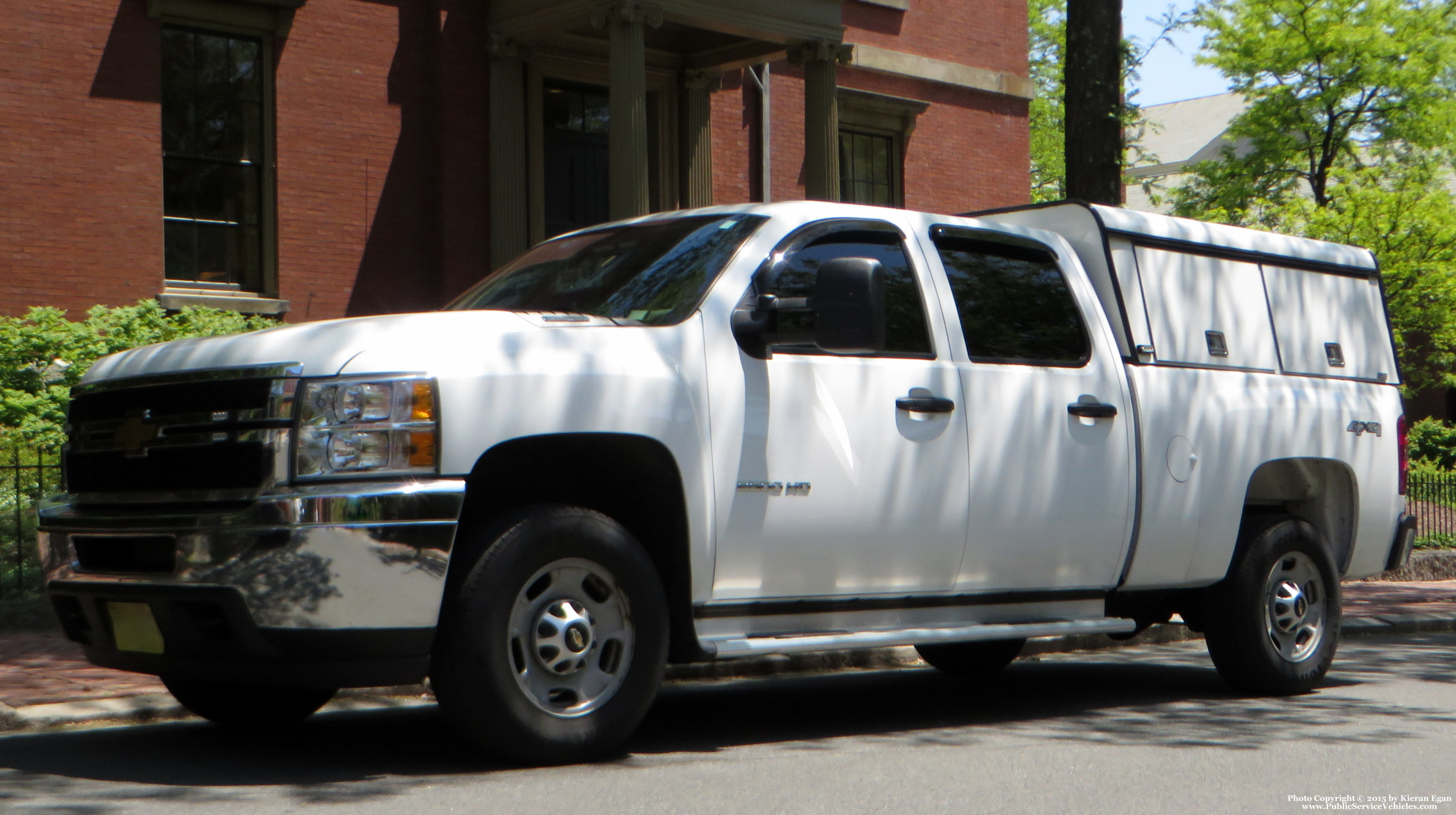 A photo  of Rhode Island Bomb Squad
            Truck 2044, a 2012 Chevrolet Silverado 2500HD             taken by Kieran Egan