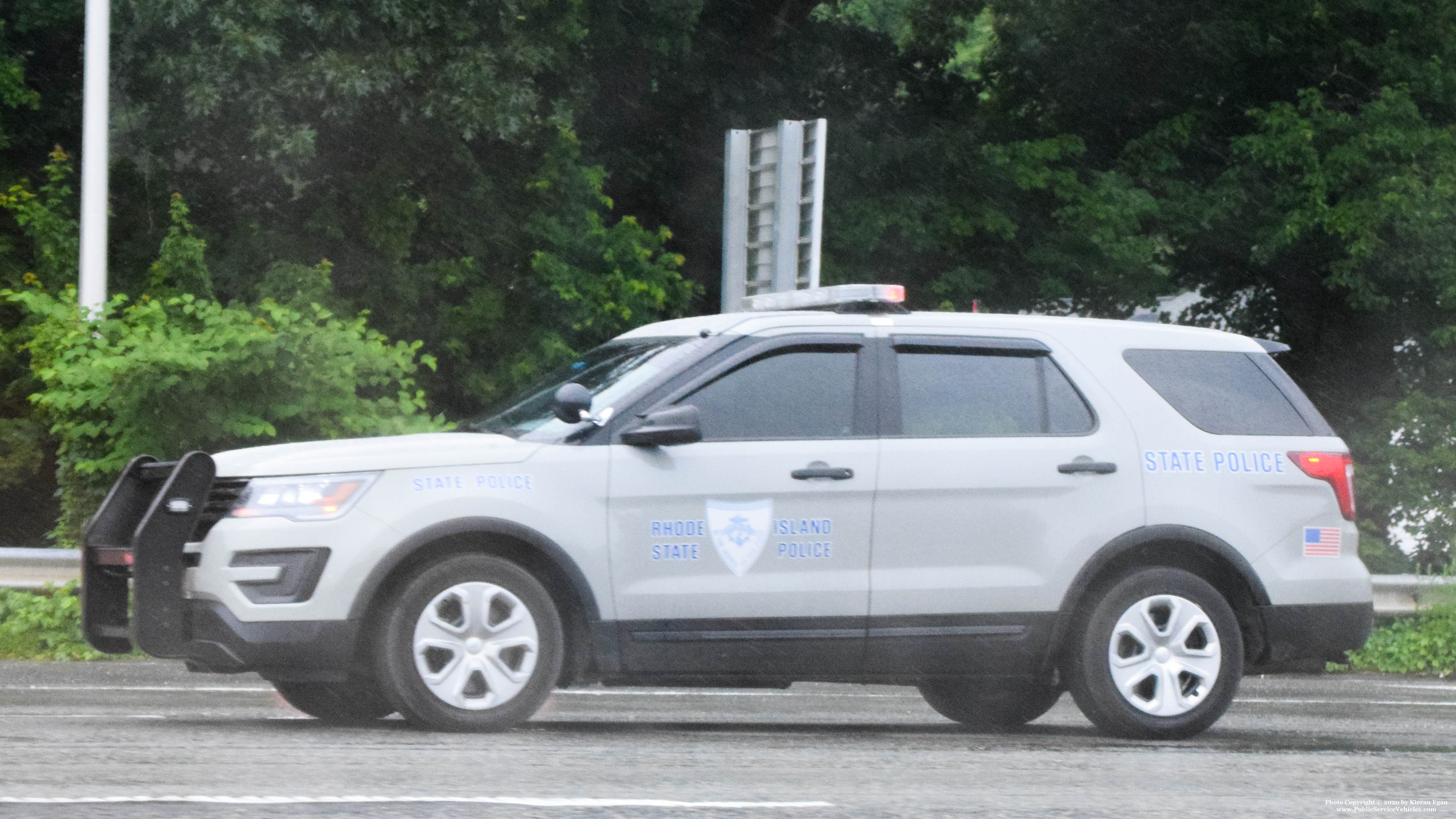 A photo  of Rhode Island State Police
            Cruiser 238, a 2017 Ford Police Interceptor Utility             taken by Kieran Egan