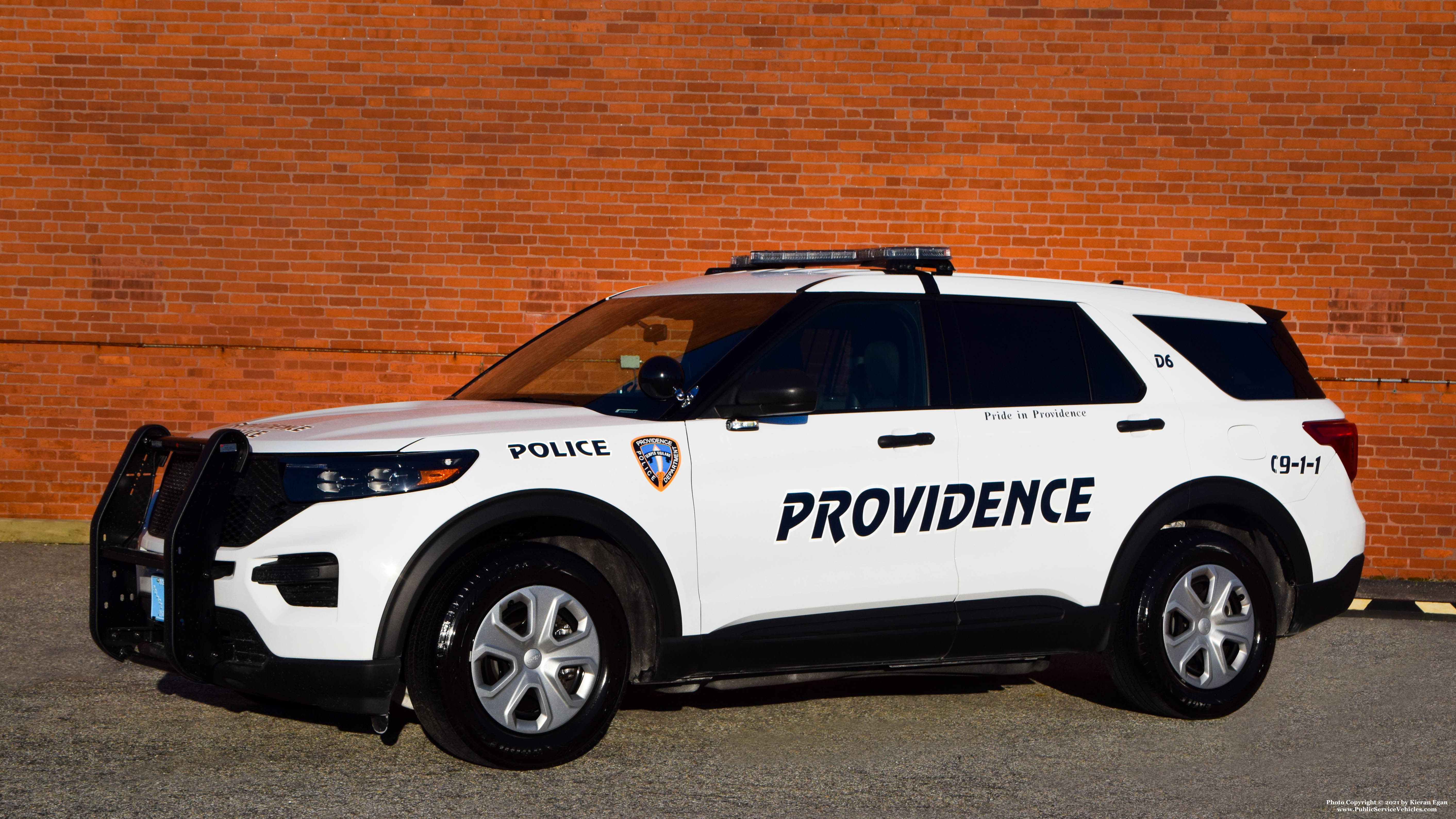 A photo  of Providence Police
            Cruiser 696, a 2020 Ford Police Interceptor Utility             taken by Kieran Egan