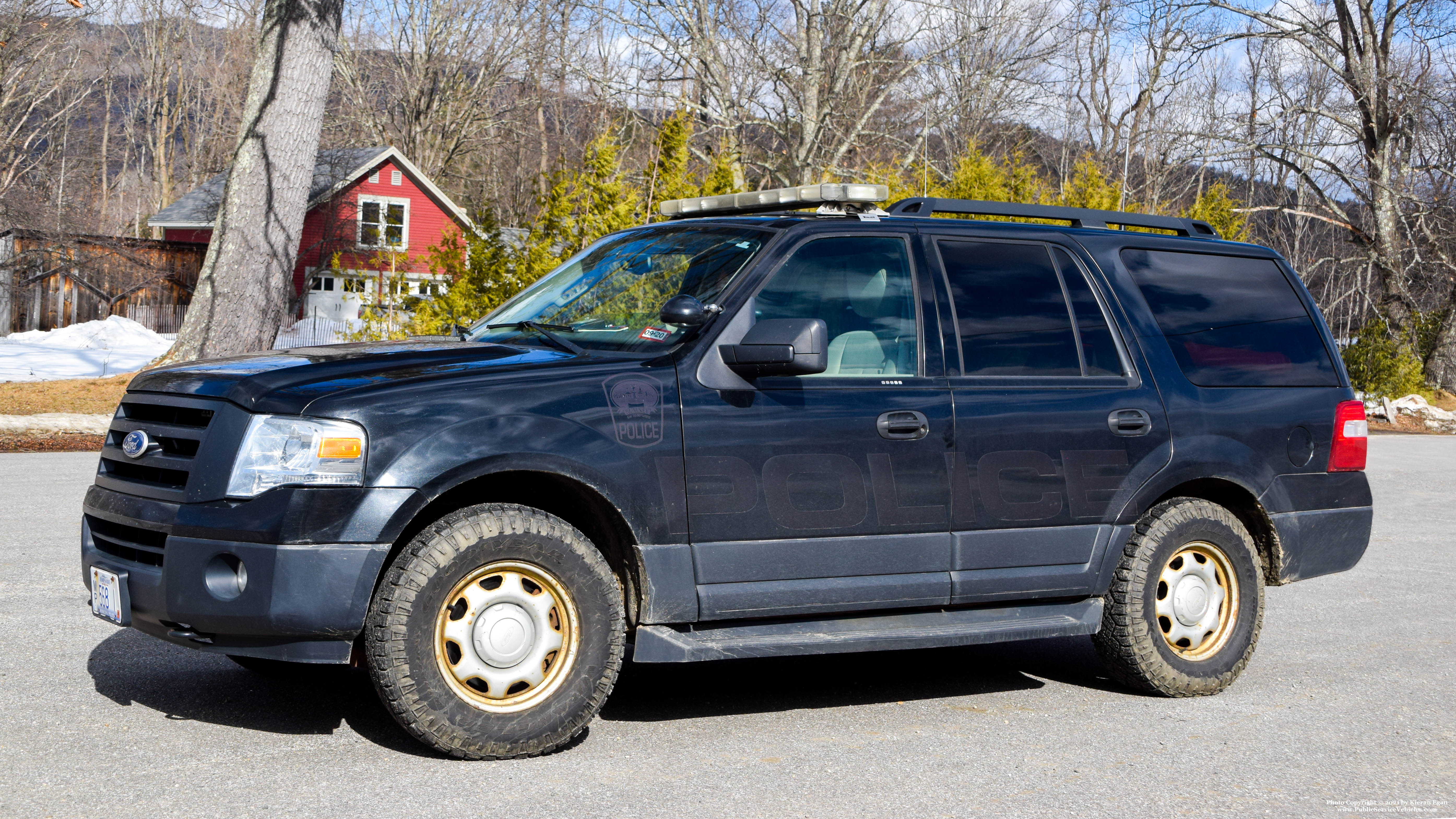 A photo  of Rumney Police
            Car 1, a 2010 Ford Expedition             taken by Kieran Egan