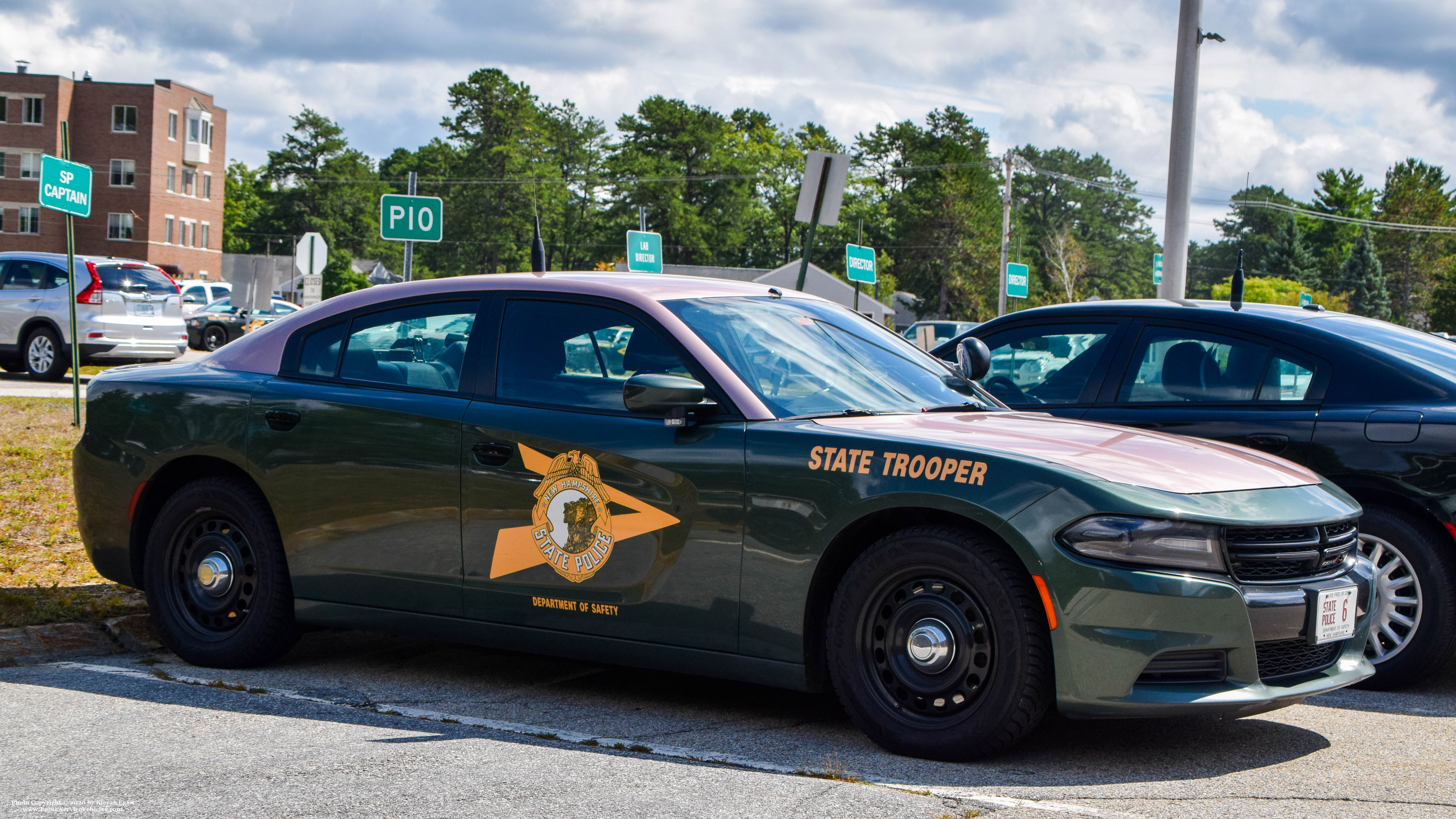 A photo  of New Hampshire State Police
            Cruiser 6, a 2015-2019 Dodge Charger             taken by Kieran Egan