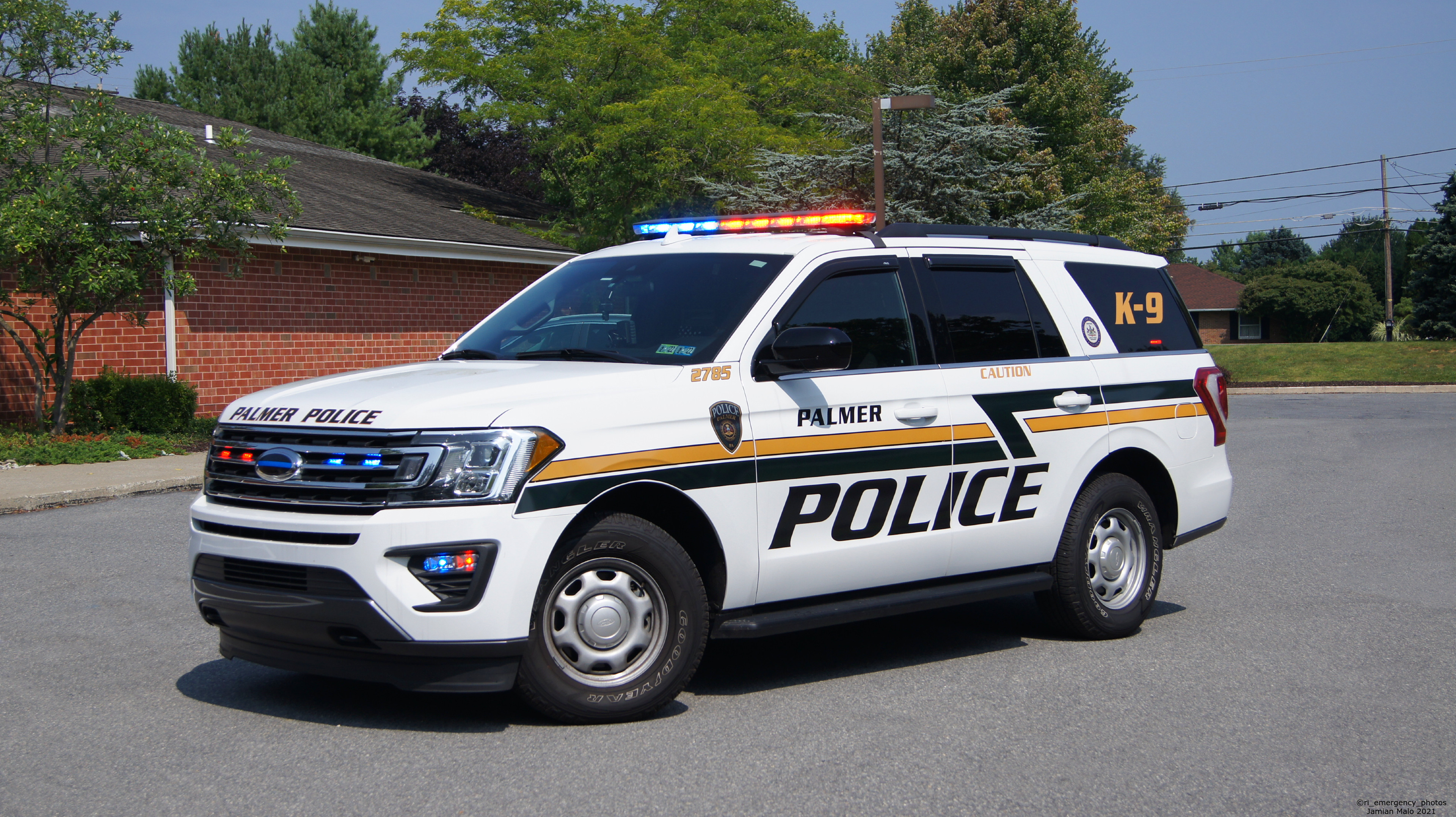 A photo  of Palmer Township Police
            Cruiser 2785, a 2018-2021 Ford Expedition             taken by Jamian Malo