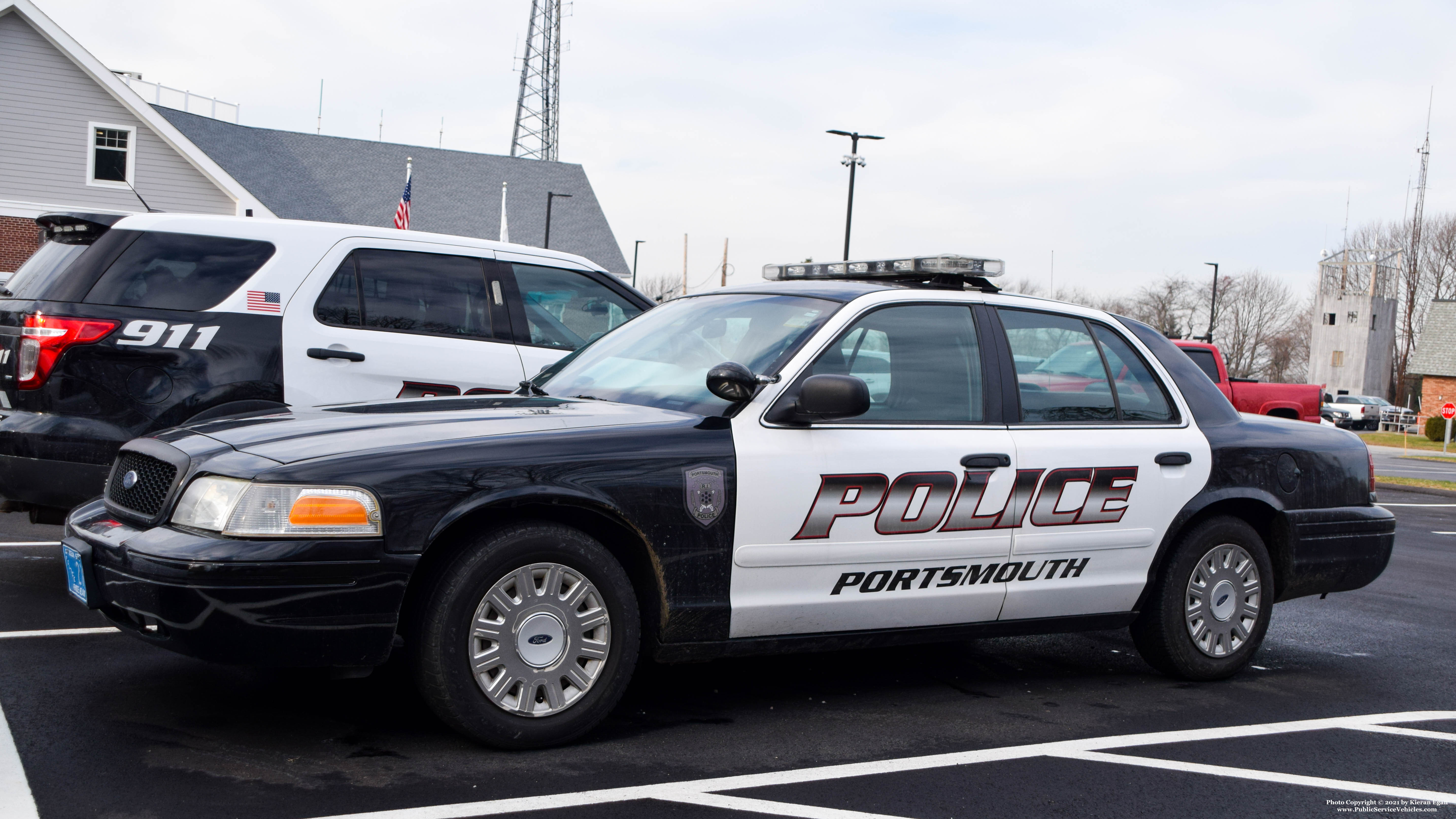 A photo  of Portsmouth Police
            Cruiser 219, a 2005 Ford Crown Victoria Police Interceptor             taken by Kieran Egan