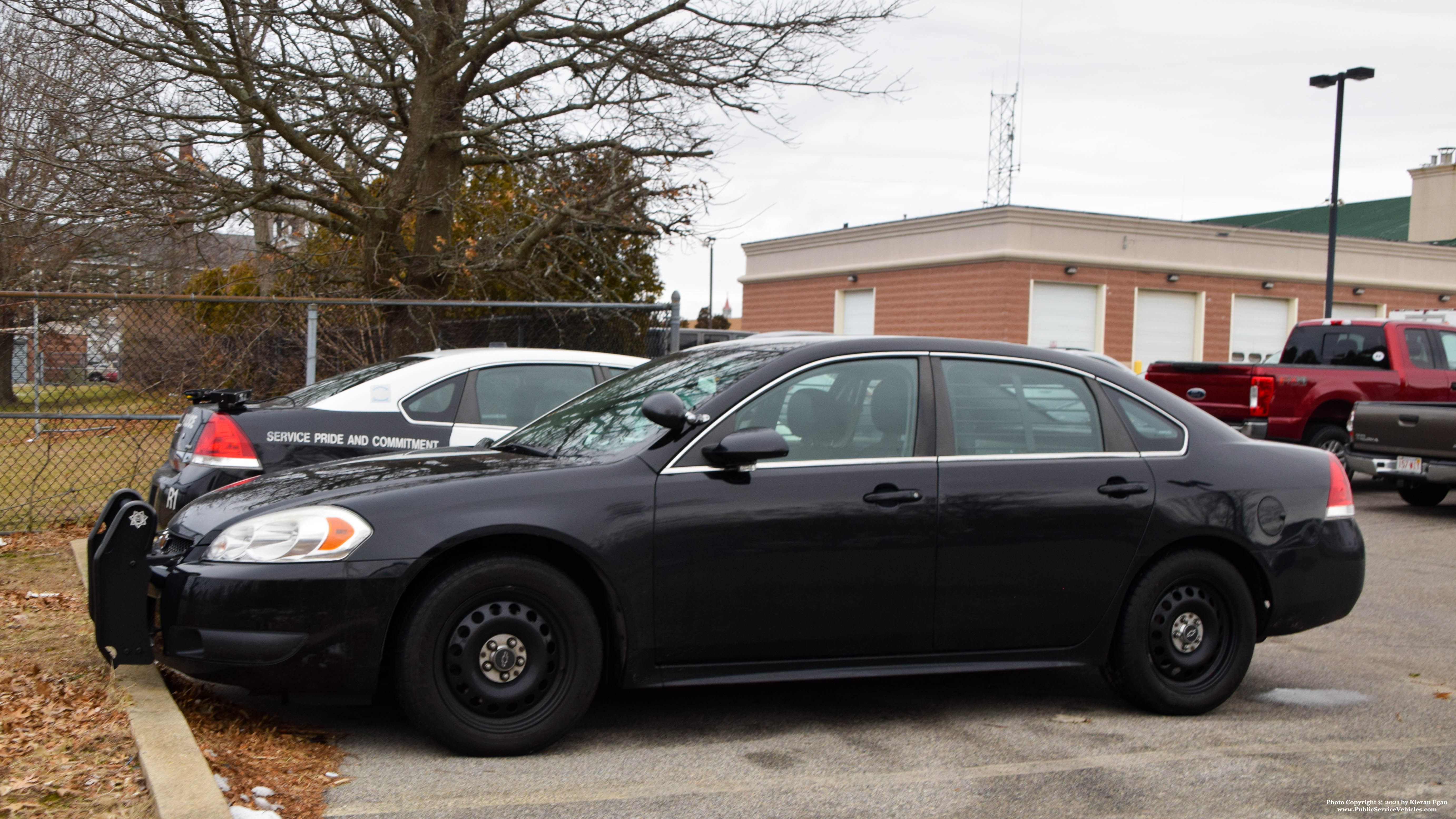 A photo  of Fall River Police
            R-2, a 2014 Chevrolet Impala             taken by Kieran Egan