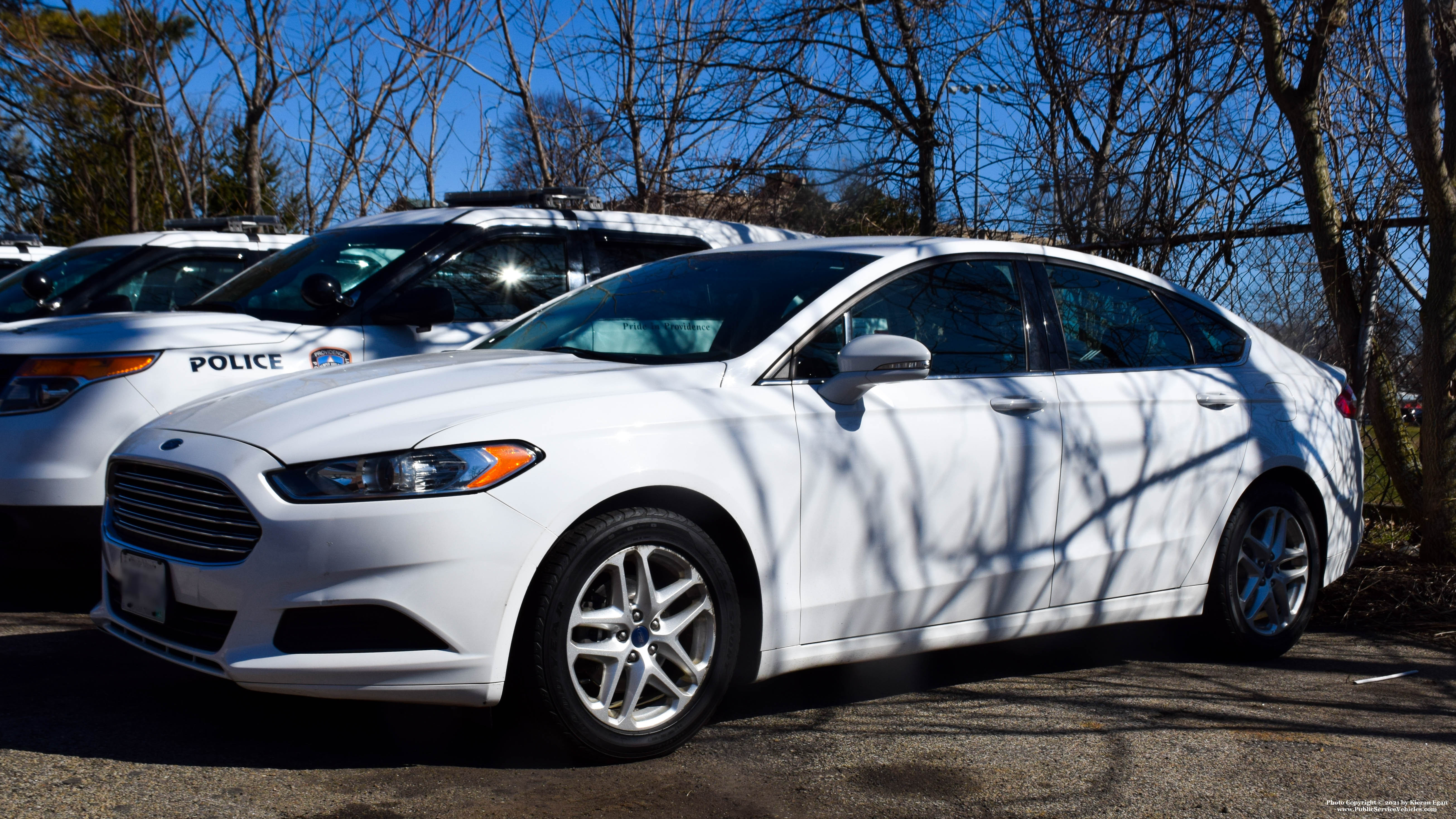 A photo  of Providence Police
            Cruiser 6911, a 2014 Ford Fusion             taken by Kieran Egan
