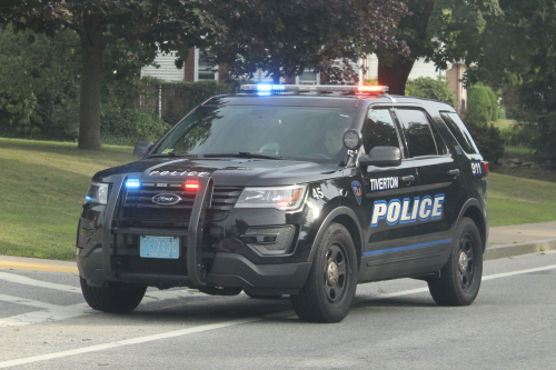 Additional photo  of Tiverton Police
                    Cruiser 45, a 2019 Ford Police Interceptor Utility                     taken by Kieran Egan