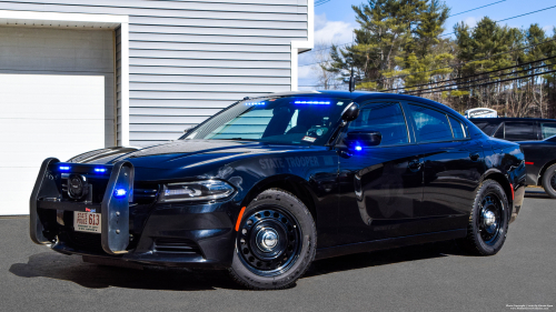 Additional photo  of New Hampshire State Police
                    Cruiser 613, a 2019 Dodge Charger                     taken by Kieran Egan