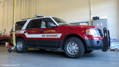Additional photo  of Warwick Fire
                    Battalion 1, a 2013 Ford Expedition                     taken by Kieran Egan