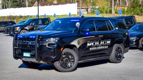Additional photo  of Middleborough Police
                    Cruiser 48, a 2021 Chevrolet Tahoe                     taken by Kieran Egan