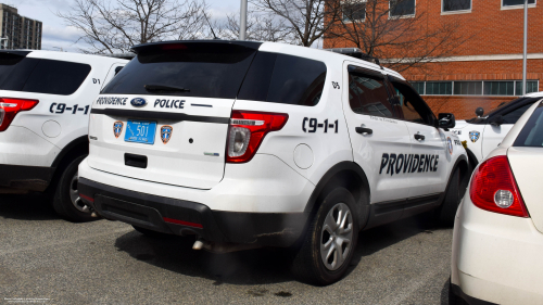 Additional photo  of Providence Police
                    Cruiser 501, a 2015 Ford Police Interceptor Utility                     taken by Kieran Egan