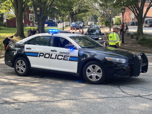 Additional photo  of Warwick Police
                    Cruiser R-83, a 2014 Ford Police Interceptor Sedan                     taken by @riemergencyvehicles