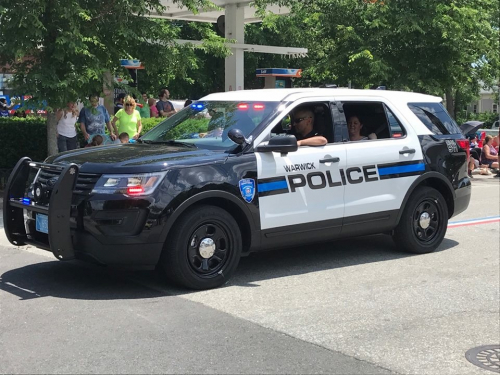 Additional photo  of Warwick Police
                    Cruiser S-2, a 2017 Ford Police Interceptor Utility                     taken by @riemergencyvehicles