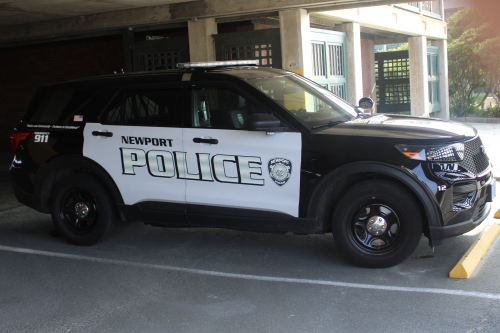 Additional photo  of Newport Police
                    Car 12, a 2021 Ford Police Interceptor Utility                     taken by @riemergencyvehicles