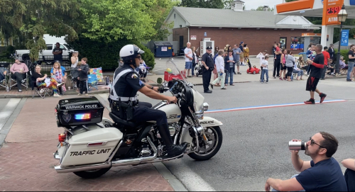 Additional photo  of Warwick Police
                    Motorcycle 6, a 2000-2020 Harley-Davidson Electra Glide                     taken by @riemergencyvehicles