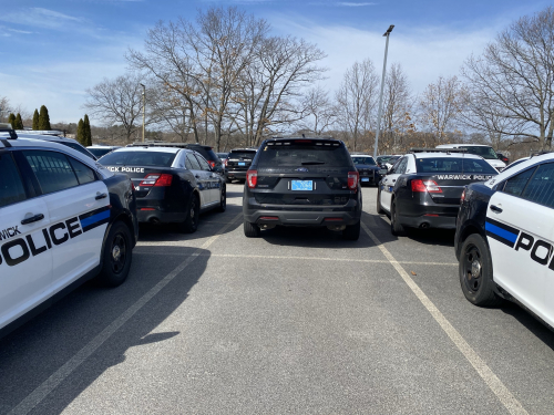 Additional photo  of Warwick Police
                    Cruiser P-26, a 2019 Ford Police Interceptor Utility                     taken by Kieran Egan