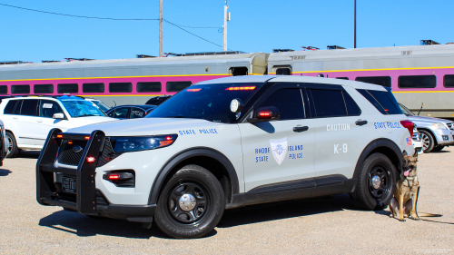 Additional photo  of Rhode Island State Police
                    Cruiser 101, a 2020 Ford Police Interceptor Utility                     taken by Kieran Egan