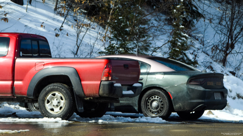 Additional photo  of New Hampshire State Police
                    Cruiser 611, a 2015-2019 Dodge Charger                     taken by Kieran Egan