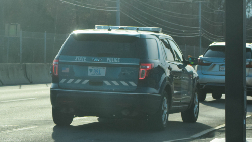 Additional photo  of Massachusetts State Police
                    Cruiser 891, a 2015 Ford Police Interceptor Utility                     taken by Kieran Egan