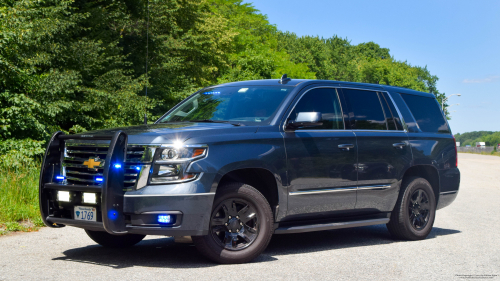 Additional photo  of Massachusetts State Police
                    Cruiser 1769, a 2020 Chevrolet Tahoe                     taken by Kieran Egan