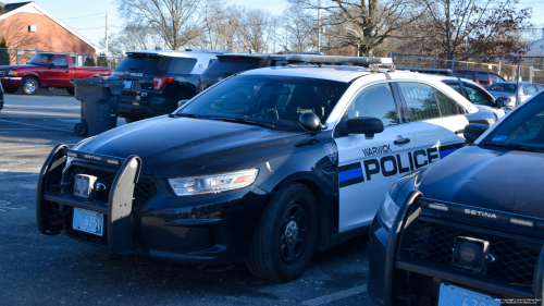 Additional photo  of Warwick Police
                    Cruiser P-20, a 2016 Ford Police Interceptor Sedan                     taken by @riemergencyvehicles