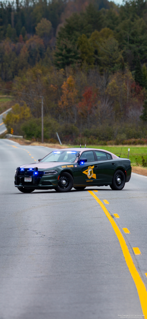 Additional photo  of New Hampshire State Police
                    Cruiser 613, a 2022 Dodge Charger                     taken by Kieran Egan