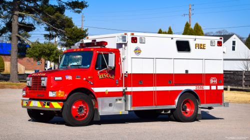 Additional photo  of Warwick Fire
                    Special Hazards 2, a 1996 International 4700/Marque                     taken by @riemergencyvehicles