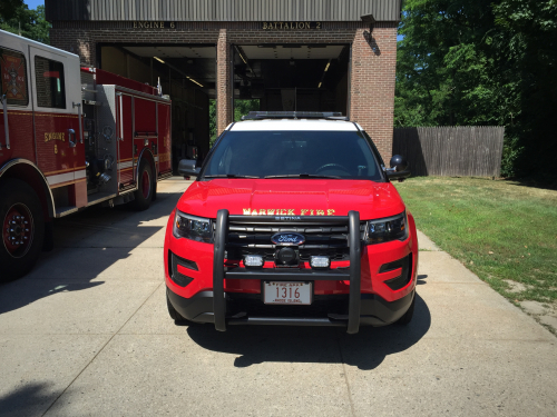 Additional photo  of Warwick Fire
                    Battalion 2, a 2017 Ford Police Interceptor Utility                     taken by Kieran Egan