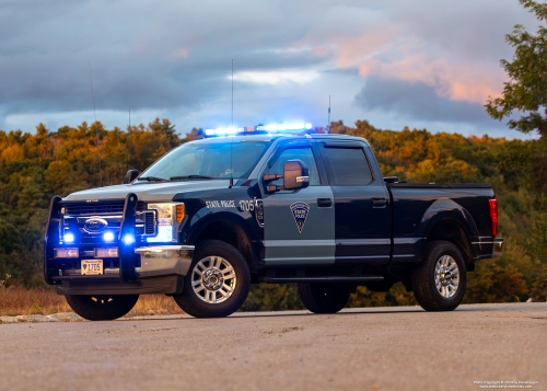 Additional photo  of Massachusetts State Police
                    Cruiser 1705T, a 2017 Ford F-250 XLT Crew Cab                     taken by Kieran Egan