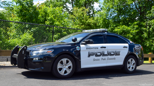 Additional photo  of Dighton Police
                    Cruiser 575, a 2016 Ford Police Interceptor Sedan                     taken by Kieran Egan