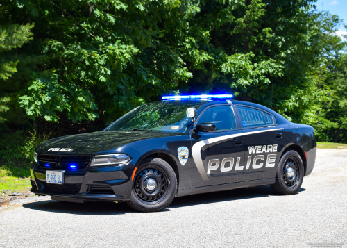 Additional photo  of Weare Police
                    Car 3, a 2018 Dodge Charger                     taken by Kieran Egan