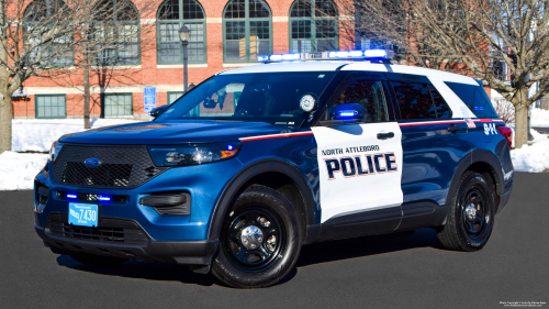 Additional photo  of North Attleborough Police
                    Cruiser 30, a 2020 Ford Police Interceptor Utility                     taken by Kieran Egan