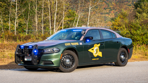 Additional photo  of New Hampshire State Police
                    Cruiser 637, a 2021 Dodge Charger                     taken by Kieran Egan