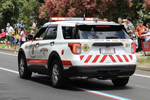Additional photo  of Cranston Fire
                    Battalion 1, a 2022 Ford Police Interceptor Utility                     taken by @riemergencyvehicles