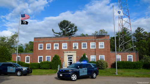 Additional photo  of Massachusetts State Police
                    Cruiser 988, a 2020 Ford Police Interceptor Utility Hybrid                     taken by Kieran Egan
