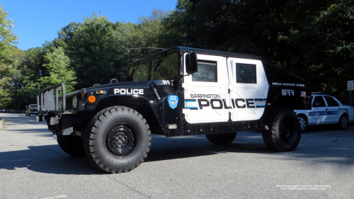 Additional photo  of Barrington Police
                    Humvee 1, a 1993 AM General H3                     taken by Kieran Egan
