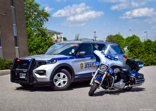 Additional photo  of Virginia State Police
                    Cruiser 7930, a 2020 Ford Police Interceptor Utility                     taken by Kieran Egan